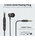 PA362 - Metal Bass Wired Headphone 3.5MM In-ear Earphones with Microphone